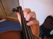 violin hold - tenue du violon